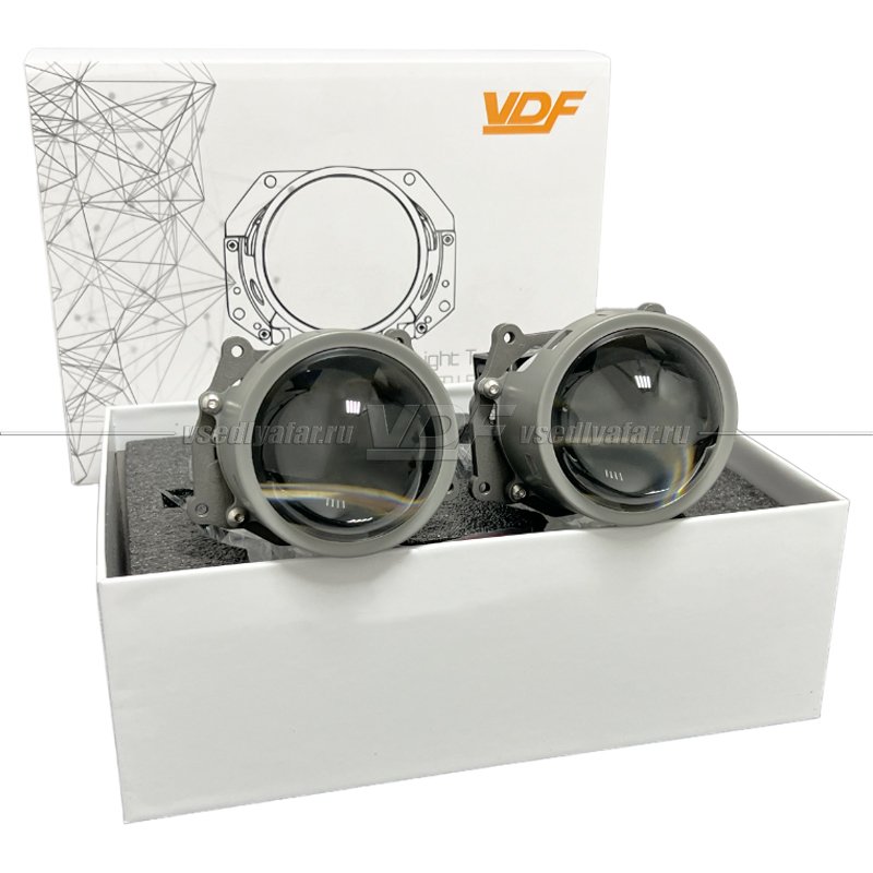 Светодиодные линзы  VDF T1 Fire Show 3.0 5500K Bi-Led (комплект 2 шт)
