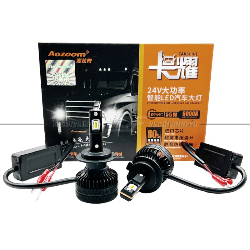 Светодиодные лампы Aozoom 24W 55W Цоколь H7 6000K 