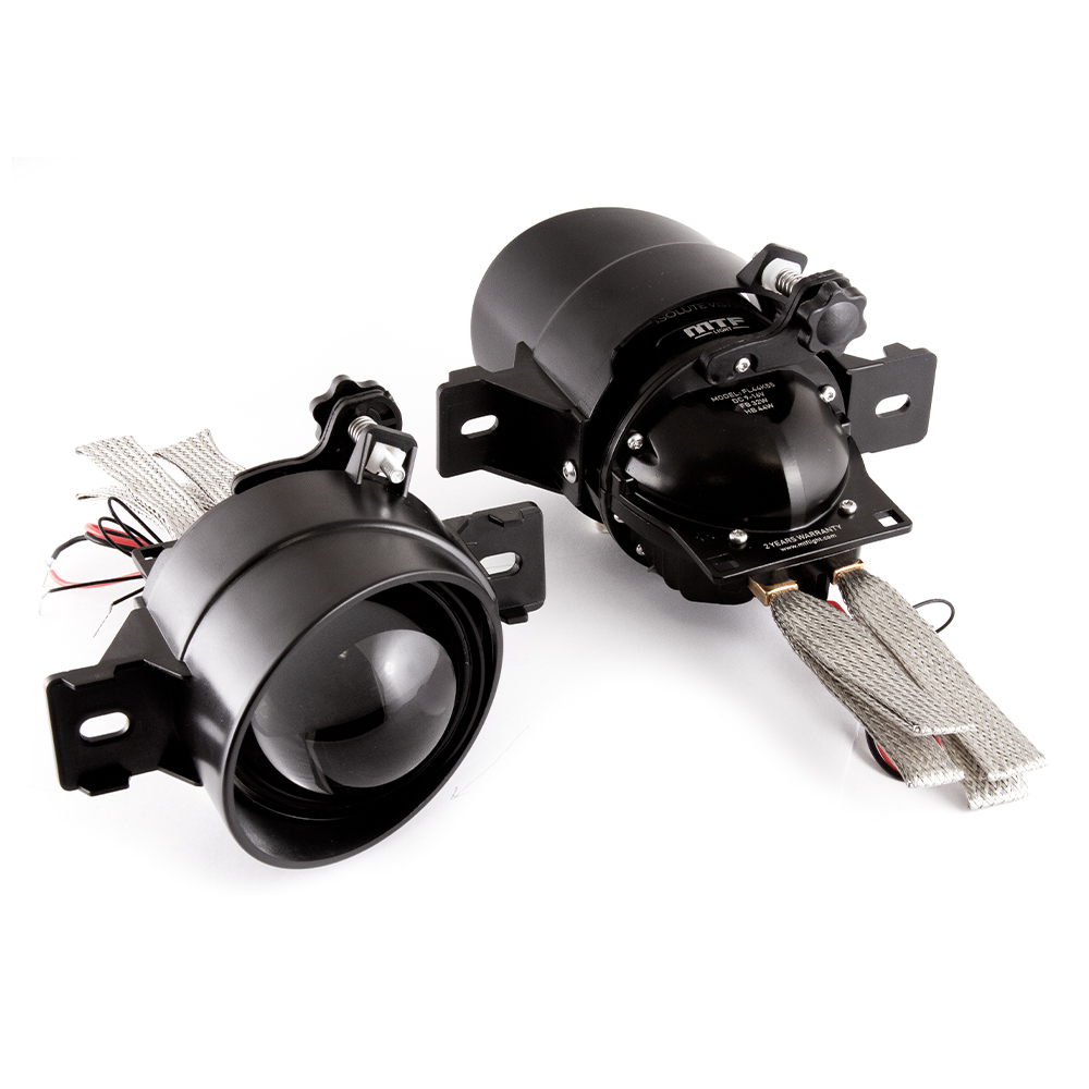 Бисветодиодные линзы в противотуманные фары MTF Light серия ABSOLUTE VISION 5500К Nissan/Infiniti FL44K55N