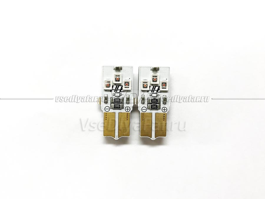 Светодиодная лампа Micron T10 (Желтый)