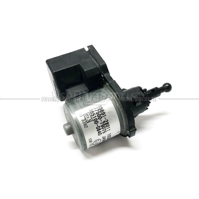 Мотор регулировки угла наклона фар Toyota/Lexus 85691-28011; 8569128011; 37500-79075; 3750079075; 