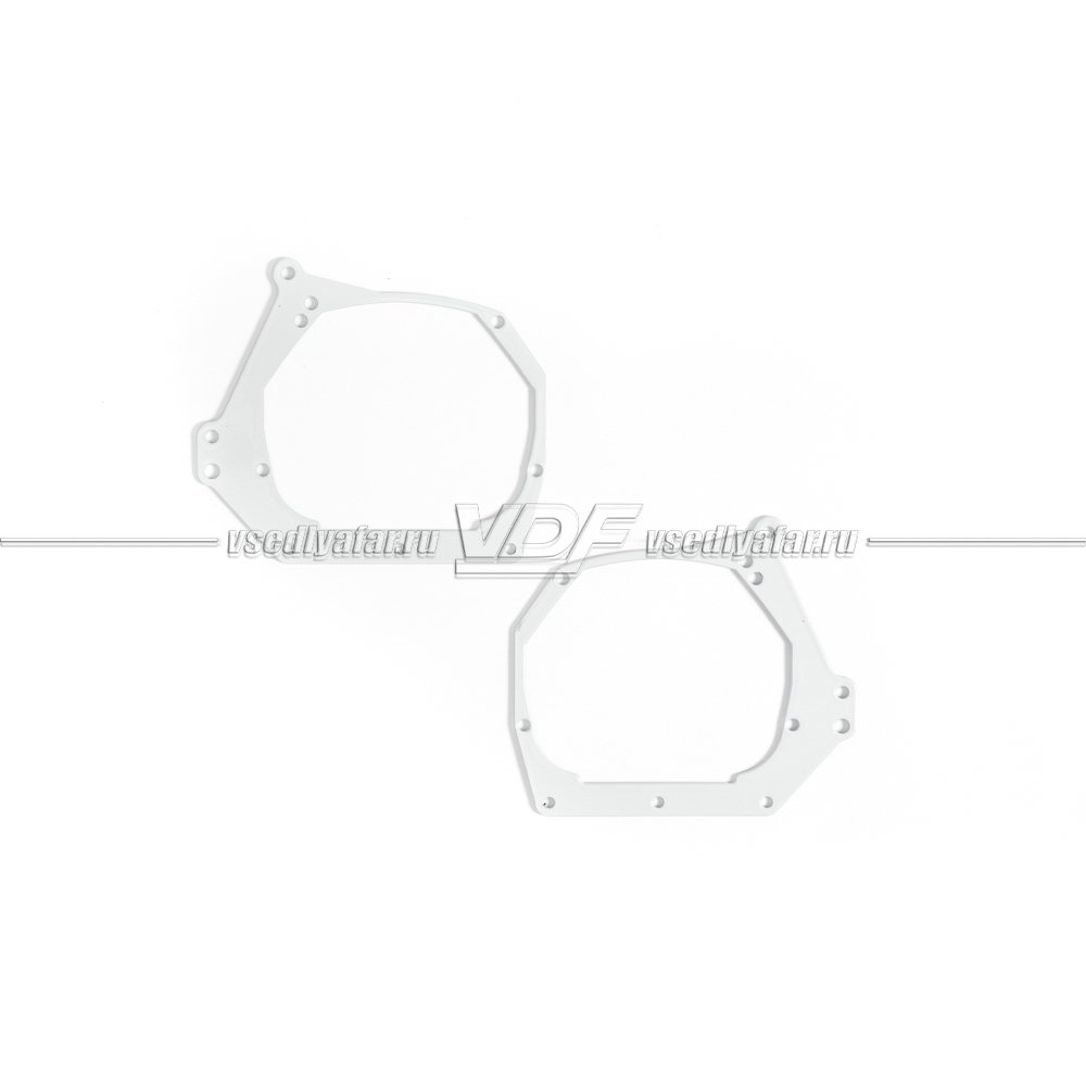 164 Переходная рамка Модуль Hella 3/3R Toyota Land Cruiser 200 (2015-2021) LED дальний свет