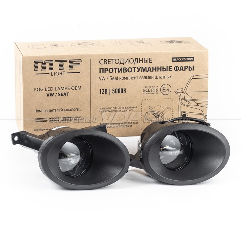 Светодиодные противотуманные фары MTF VW FL10VW