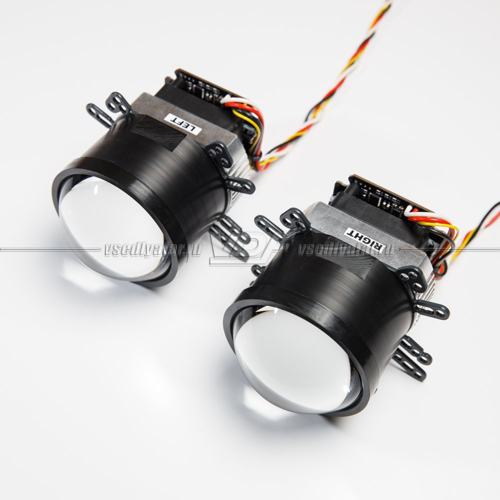 Светодиодные Bi-LED линзы Diliht Triled (комплект 2 шт)