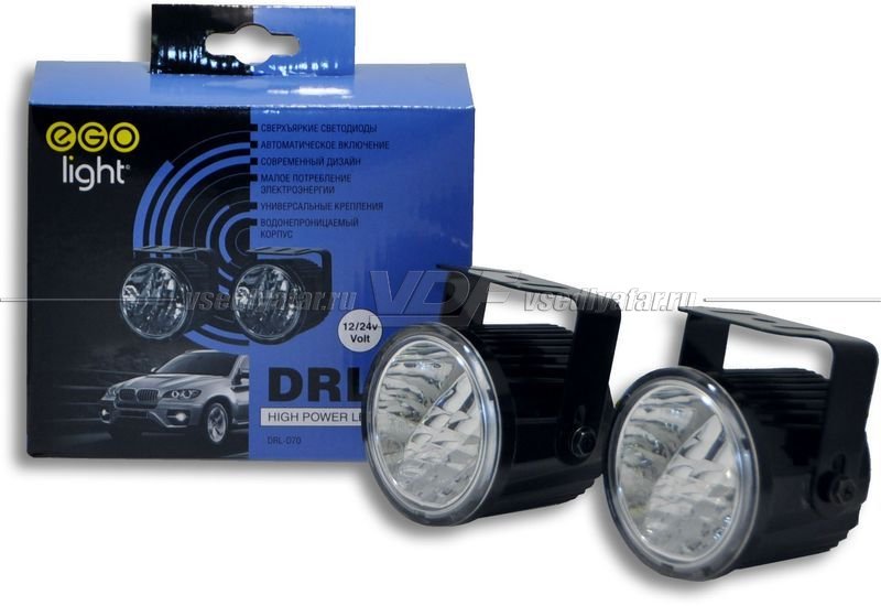 Дневные ходовые огни EGOlight DRL-D70