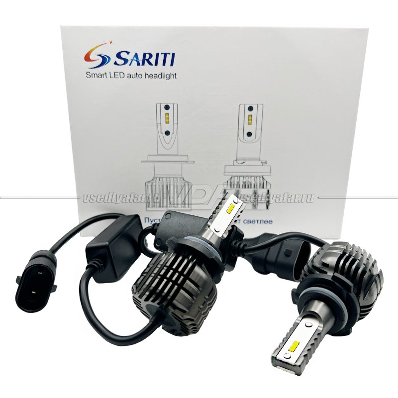 Светодиодные лампы 9005 (HB3) F5 4000LM, 6000K (комплект, 2 шт.)