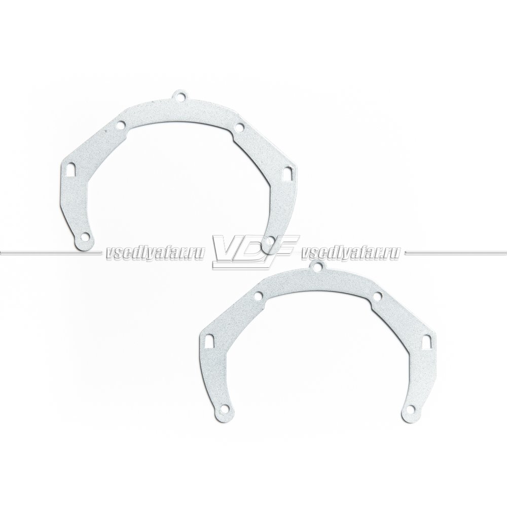 065 Переходные рамки Hella 3,3R Mitsubishi Outlander (15-18), Hyundai i40 (2015-2017)