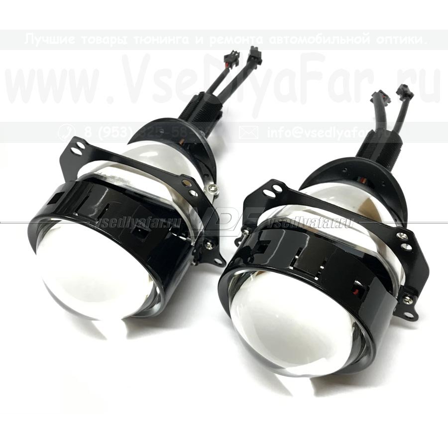 Светодиодные модули Aozoom A5 3.0 5500К Bi-Led (комплект 2 шт)
