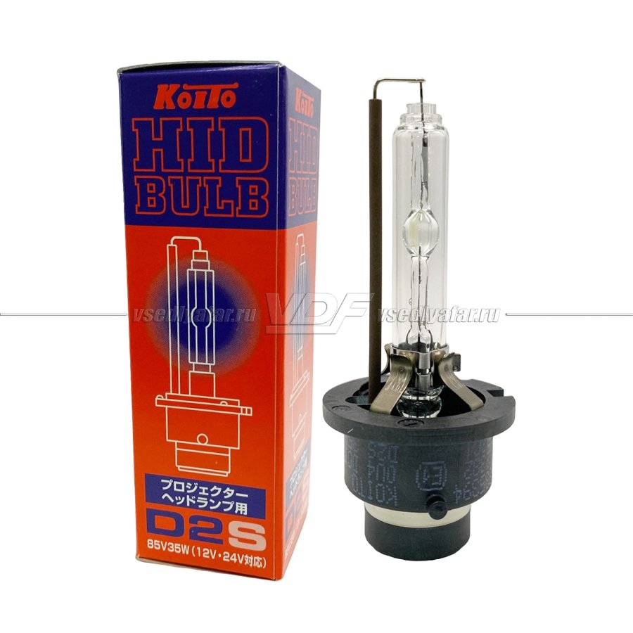 Ксеноновая лампа Koito D2S 4000K 12V, 24V (85V 35W)