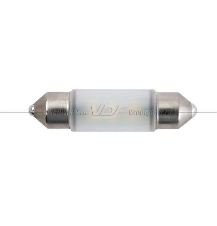 Светодиодная лампа MTF Light софитная 12В, 0.5Вт, 36мм, C5W, 5000K, 2шт, T36M5PT