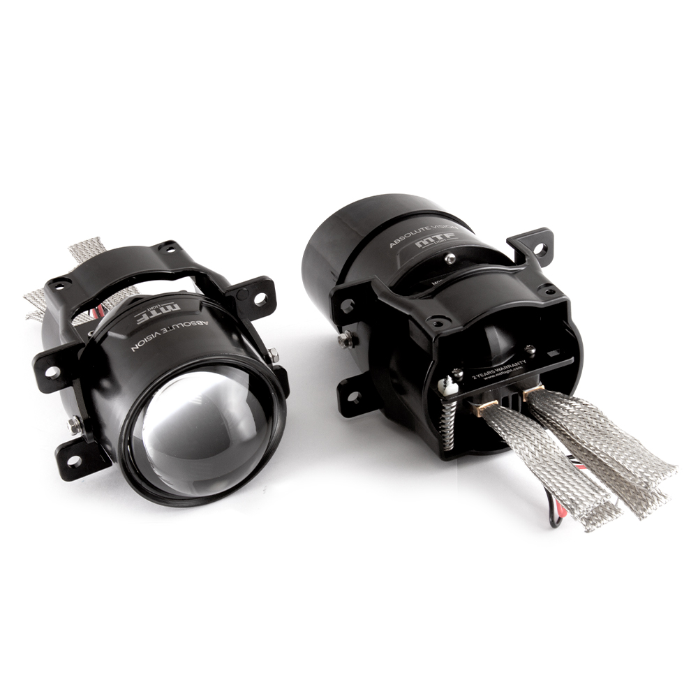 Бисветодиодные линзы в противотуманные фары MTF Light серия ABSOLUTE VISION 5500К FL44K55F