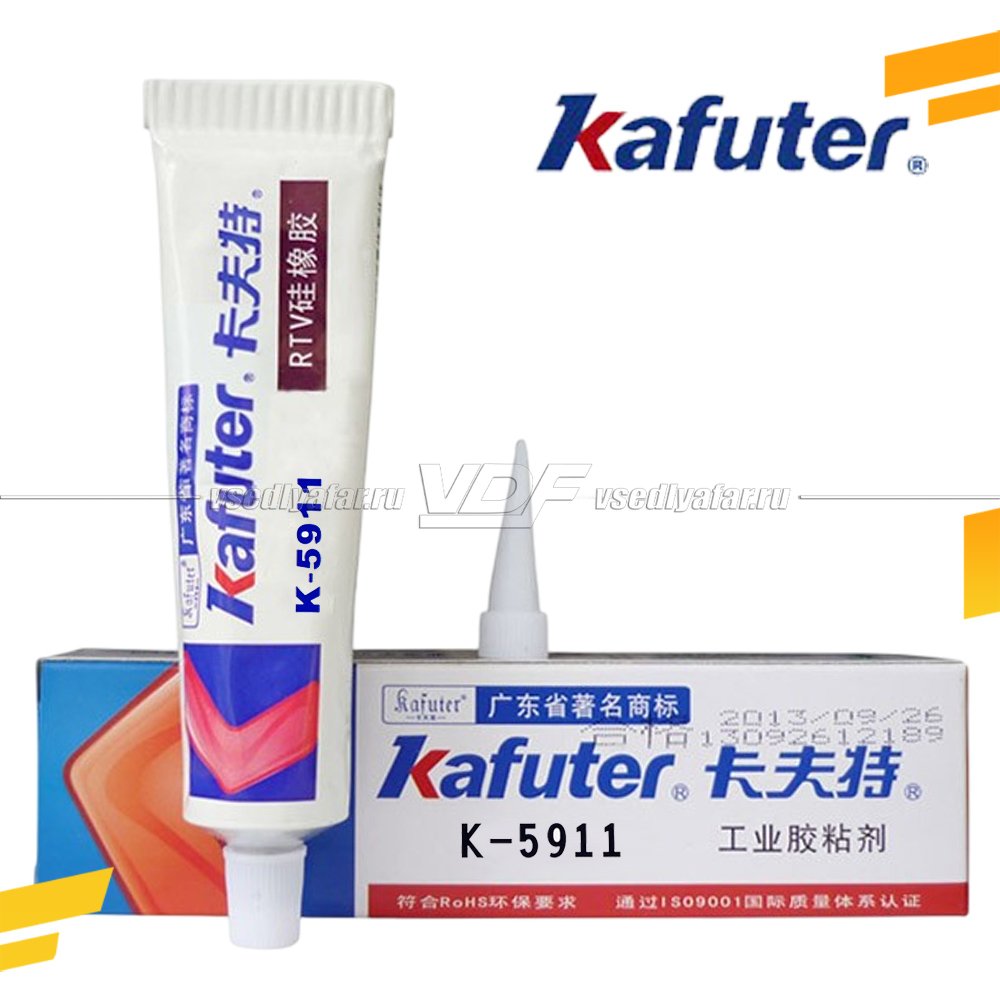 Клей-герметик многоцелевого назначения KAFUTER К-5911 Серый