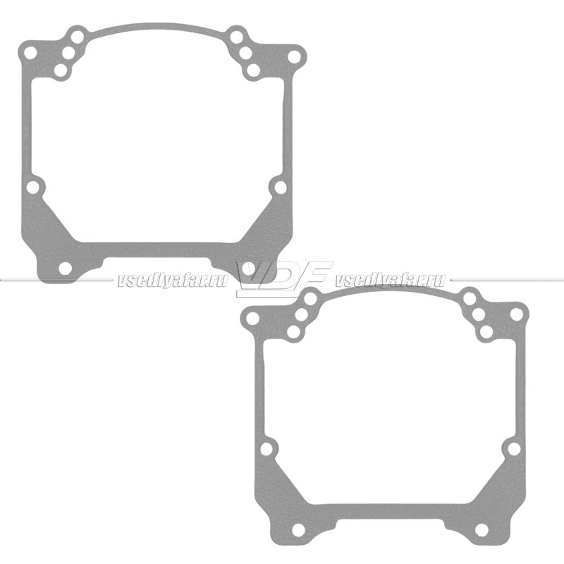 054 Переходная рамка Модуль Hella 3R - Toyota Land Cruiser Prado 150 (2017-2022)