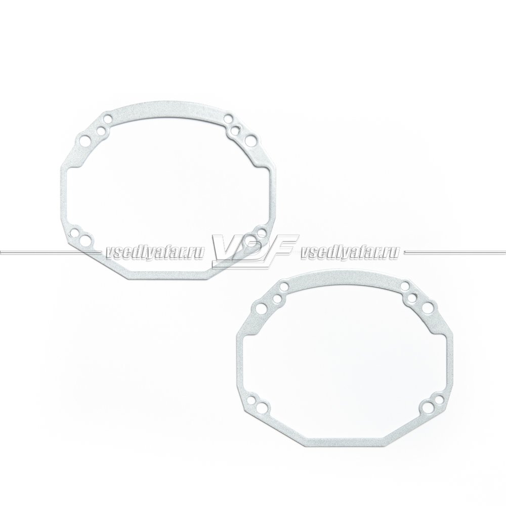 075 Переходные рамки Hella 3/3R Ford Focus II (2008 - 2010), Ford Focus III (2011 - ), Ford Mondeo 4 (2007 - 2015) , Land Rover Freelander II (2006 - 2012), Range Rover Evoque (2011 - 2017)