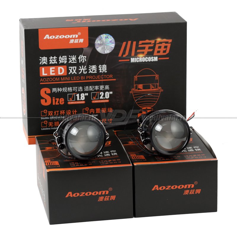 Светодиодные линзы Aozoom ALPD-06 2.0 Bi-Led (комплект 2 шт)