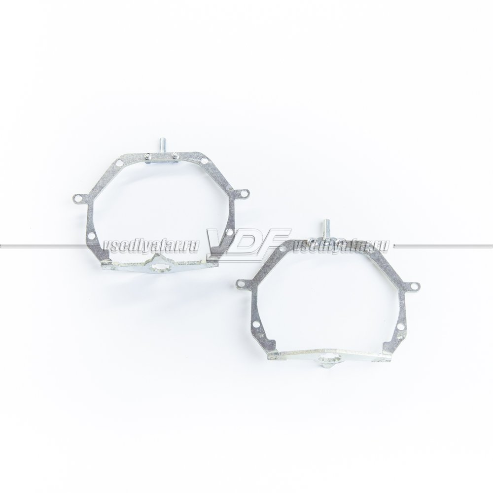 077 Переходные рамки Hella 3/3R Cadillac SRX 09-17; Infiniti G35 06-09; Infiniti G37 08-14; Infiniti M37 10-14; Infiniti Q70 13-15; Infiniti QX56 10-13; Infiniti QX80 13-14; Mazda 6 07-12; Nissan Tean