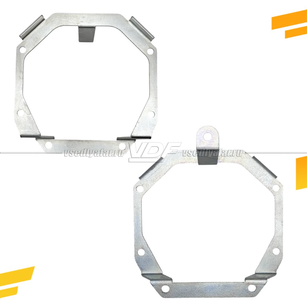 482 Bi-Led ПТФ 4 точки (100х48мм.) - Lada Priora 2007-2018; Gazel Next/NN 2013-2024; Chevrolet NIVA 2009-2020