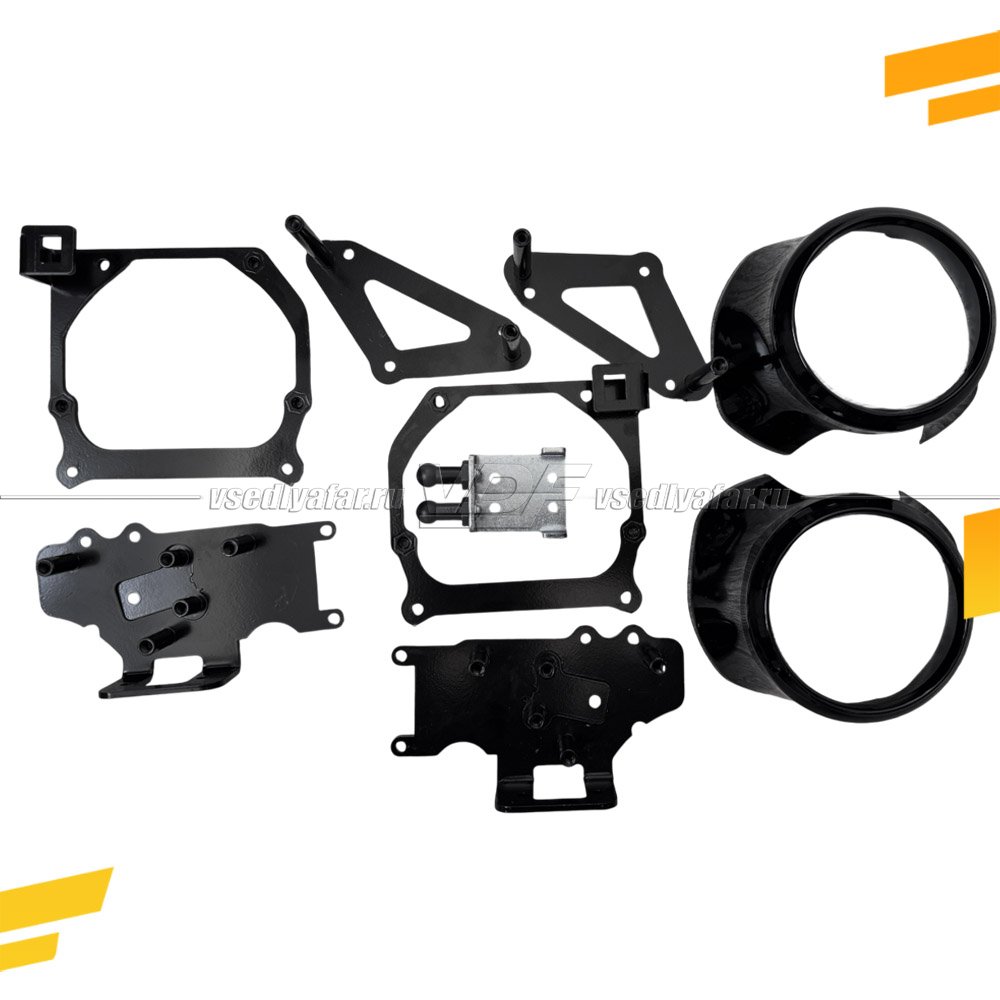 479 Переходная рамка Модуль Hella 3R - BMW X5 G05 (2018-2023); BMW X6 G06 (2017-2023) для установки 2-го модуля вместо декоративной заглушки