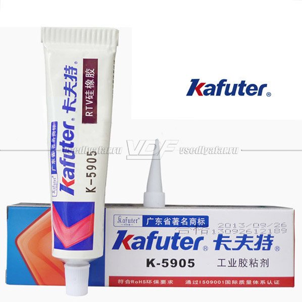Клей-герметик многоцелевого назначения KAFUTER К-5905 Бесцветный