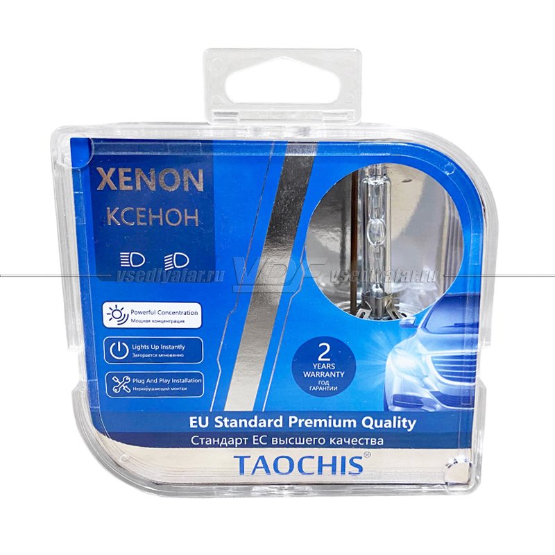 Ксеноновые лампы TAOCHIS D3S 4300K Premium DuoBox (Комплект)