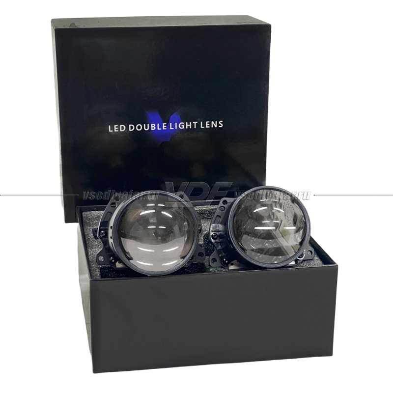 Светодиодные линзы Double Light M17 3.0 Universal Bi-Led (комплект 2 шт)