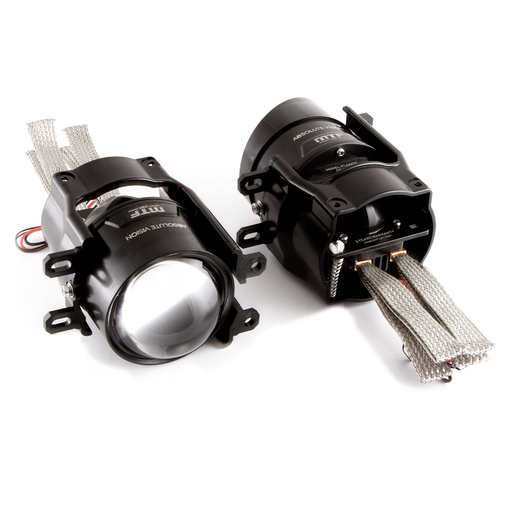 Бисветодиодные линзы в противотуманные фары MTF Light серия ABSOLUTE VISION 5500К Toyota/Lexus FL44K55T