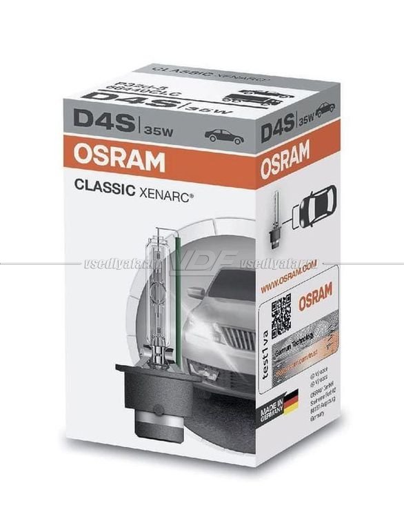 Ксеноновая лампа OSRAM D4S Xenarc Classic 35W, 66440CLC 