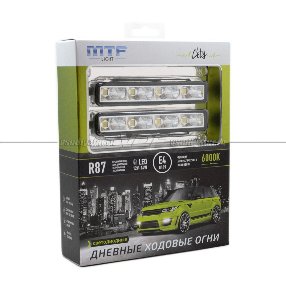 Дневные ходовые огни MTF light City LDL125