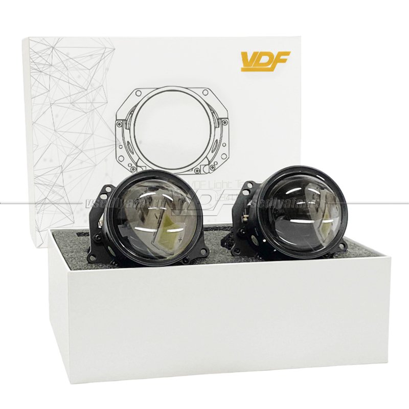 Светодиодные линзы  VDF L50 Laser Shot 3.0 5500K Bi-Led (комплект 2 шт)
