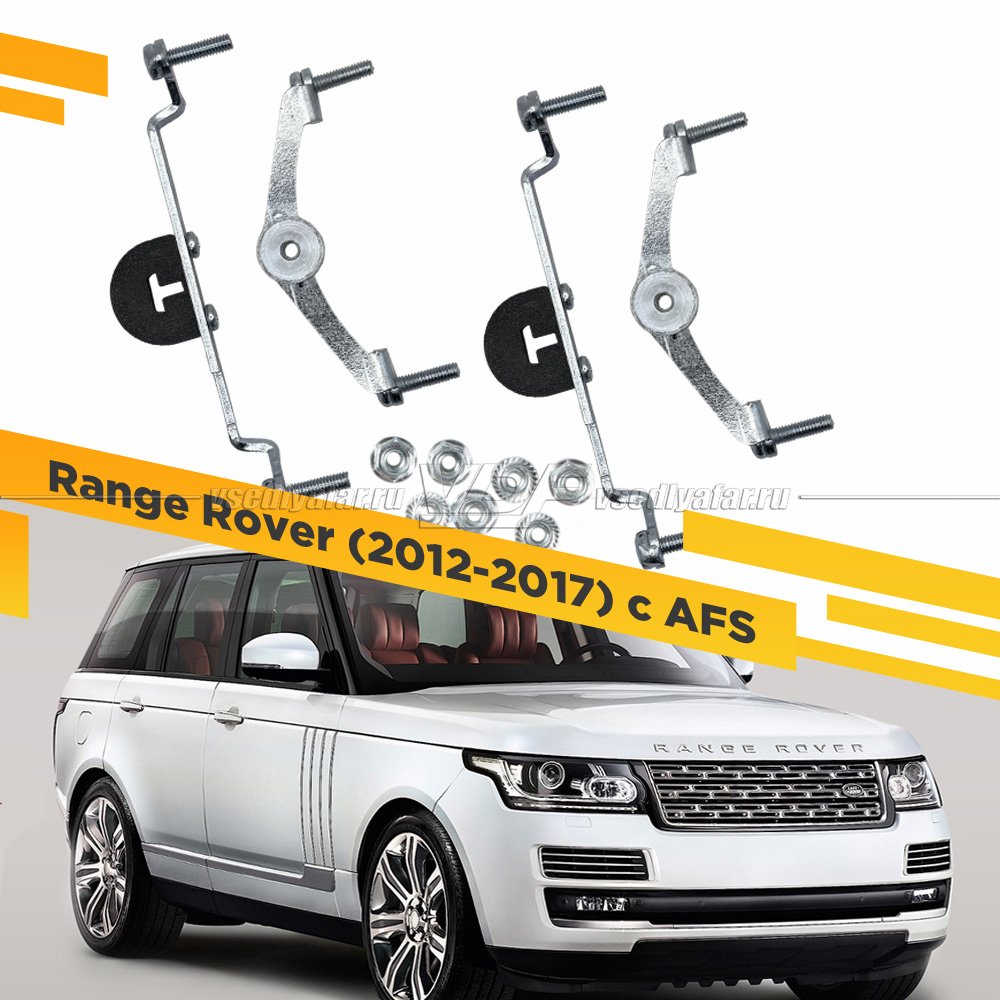 Рамки для замены линз в фарах Range Rover 2012-2017 с AFS Раздельная