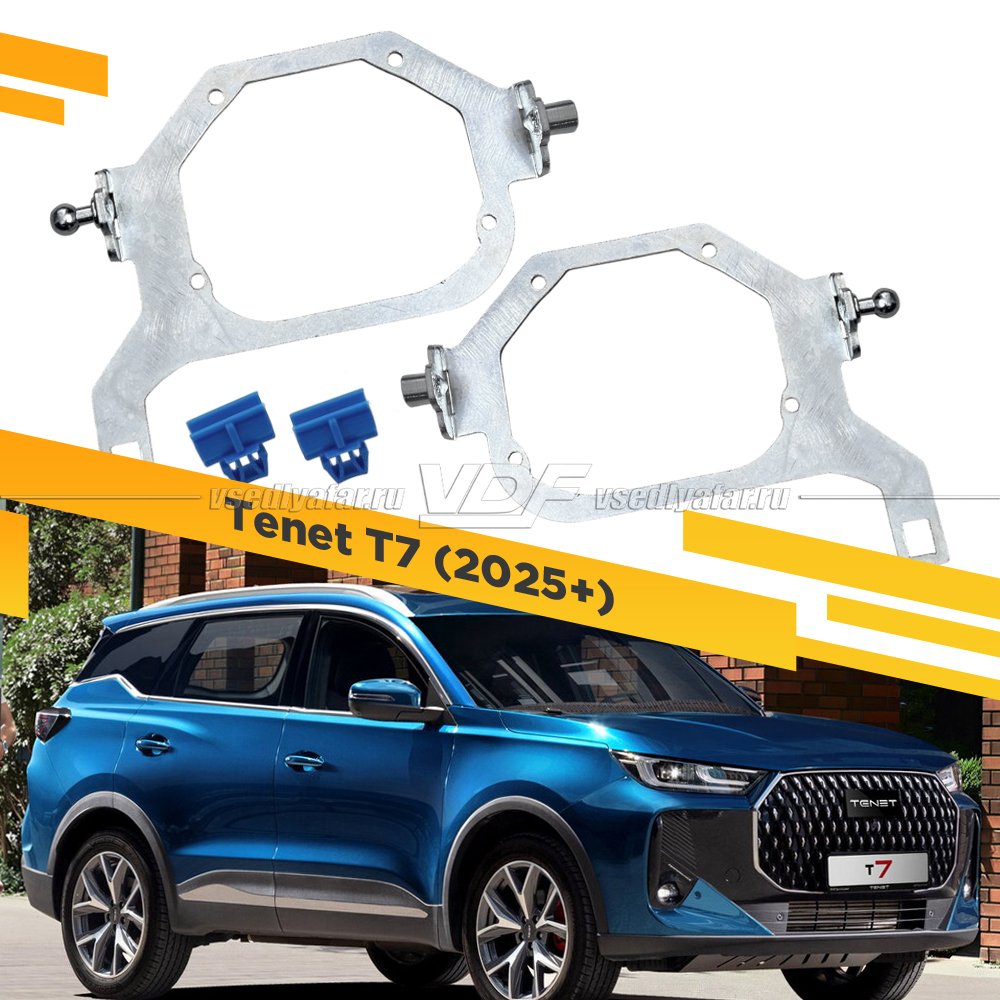 Рамки для замены линз в фарах Tenet T7 2025+ LED