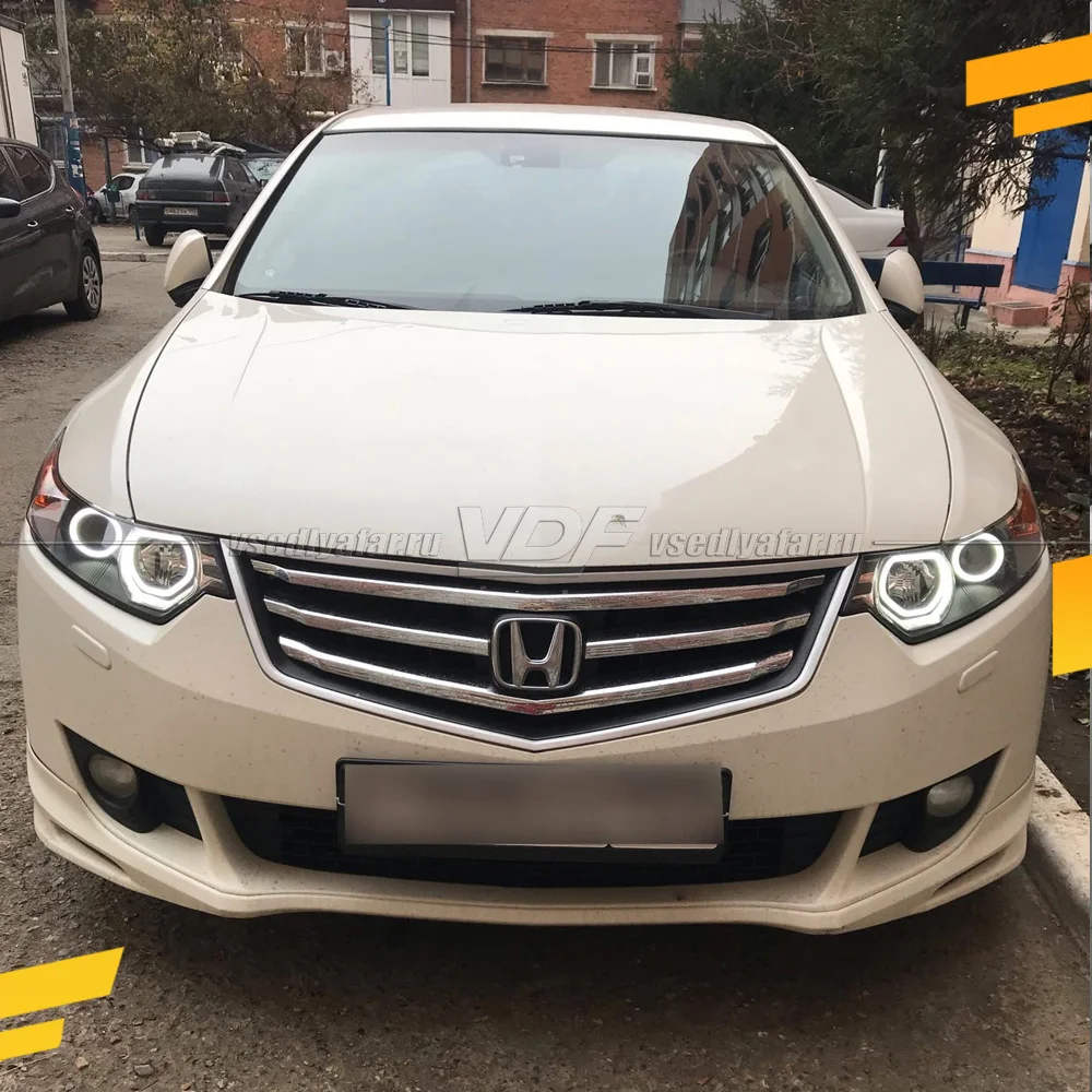 Светодиодные Ангельские глазки Honda Accord 2008-2011 Цвет: Белый