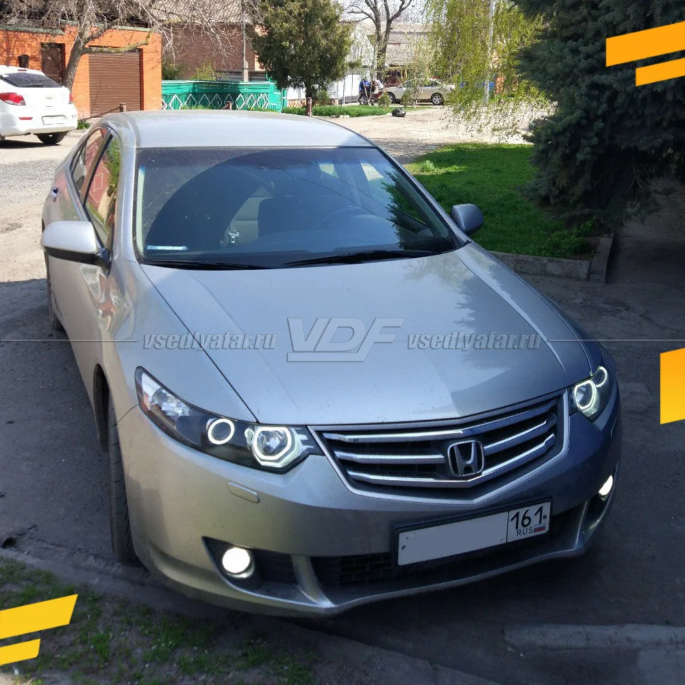 Светодиодные Ангельские глазки Honda Accord 2008-2011 Цвет: Белый