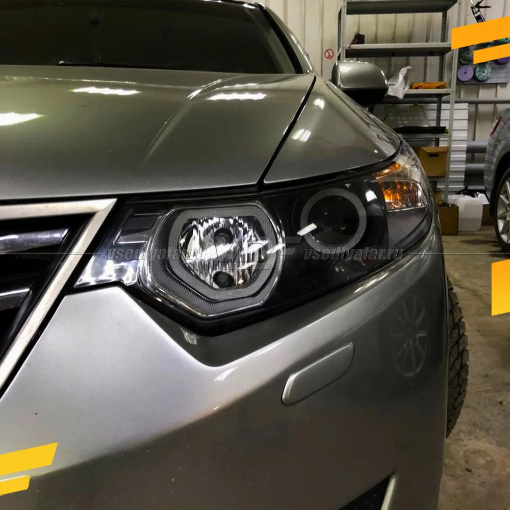 Светодиодные Ангельские глазки Honda Accord 2008-2011 Цвет: Белый