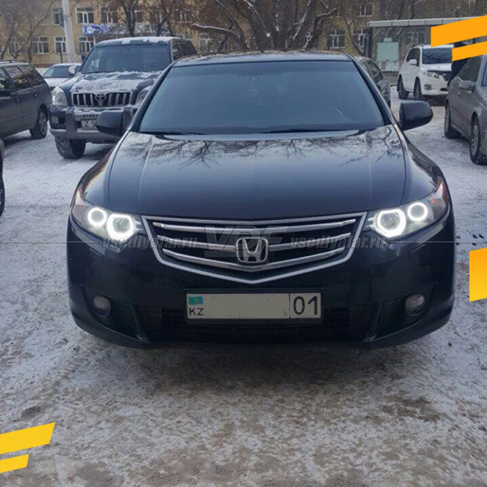 Светодиодные Ангельские глазки Honda Accord 2008-2011 Цвет: Белый