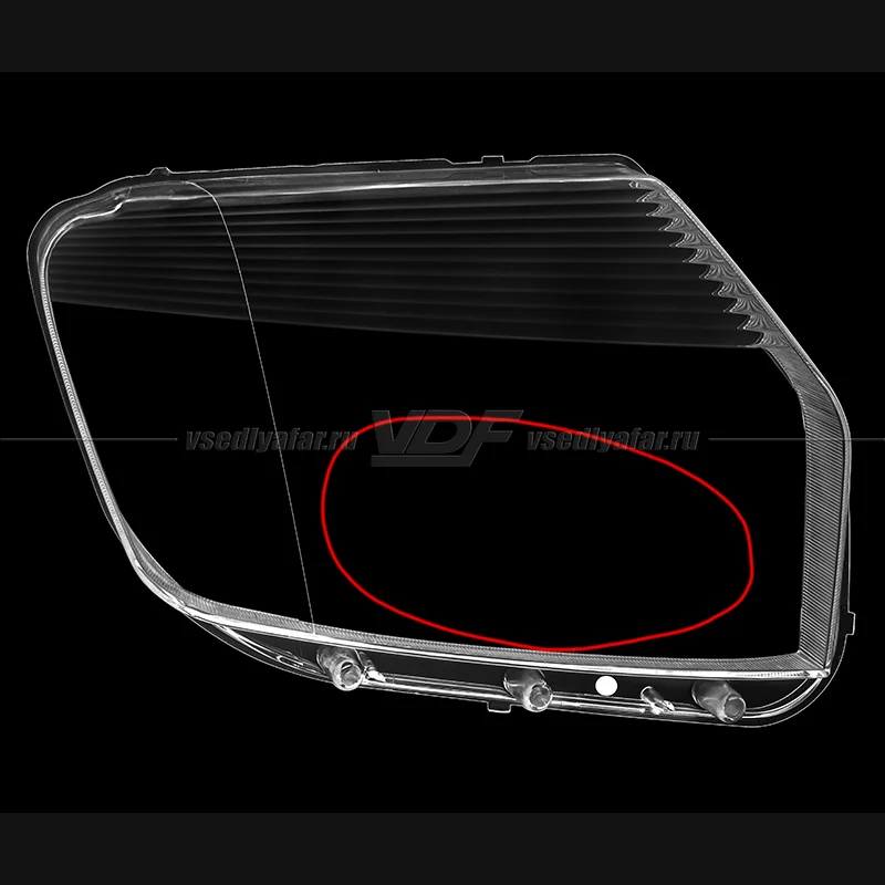 Уцененное стекло для фары Renault Duster (2010-2015) Правое №1