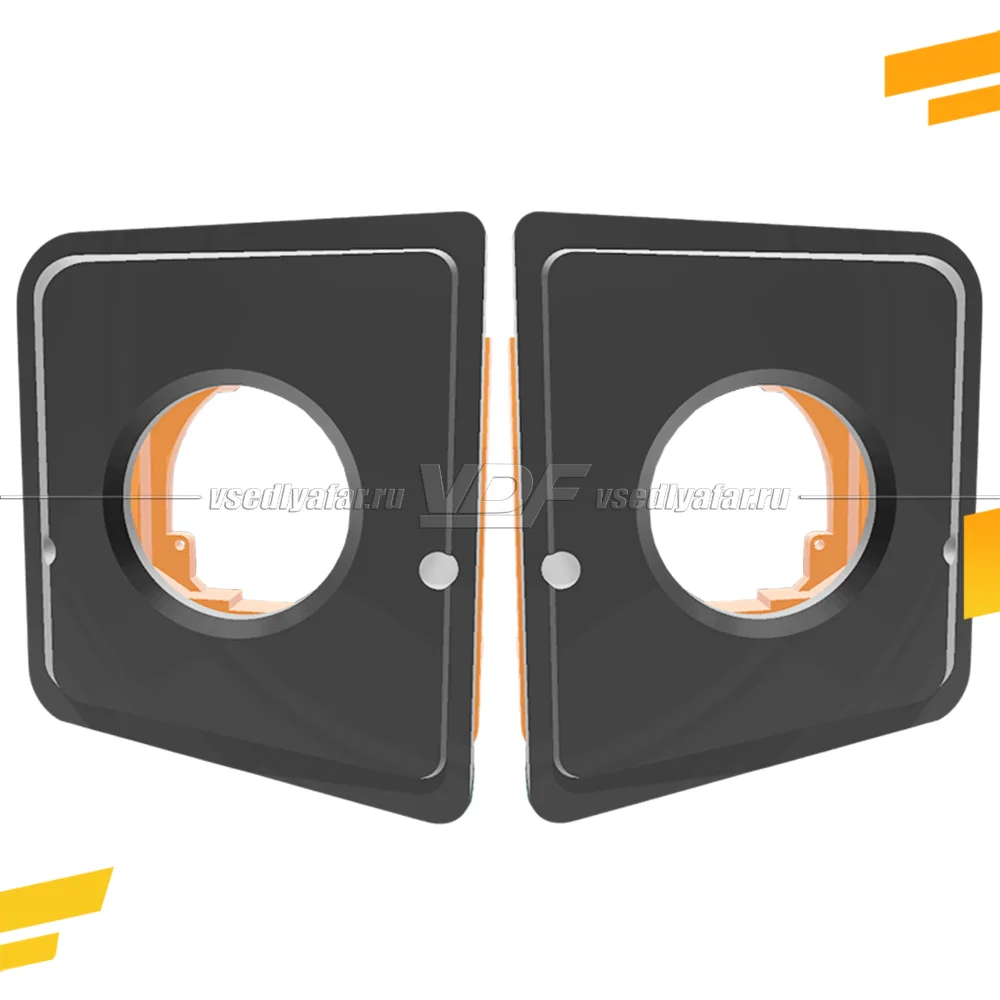 3D Набор для установки линз в ПТФ JAC N120 2021-2026 Тип Hella 3