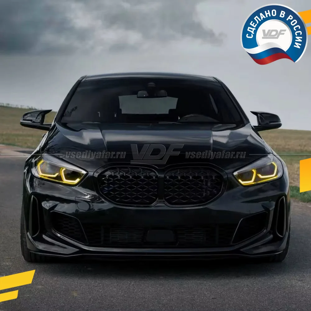 Комплект плат маркера BMW 2 F44 2019-2023 VDF-Light Цвет: Лимонный