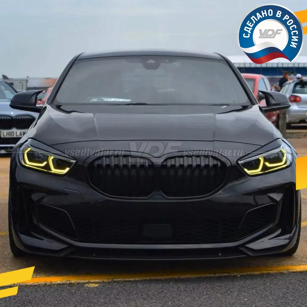 Комплект плат маркера BMW 2 F44 2019-2023 VDF-Light Цвет: Лимонный
