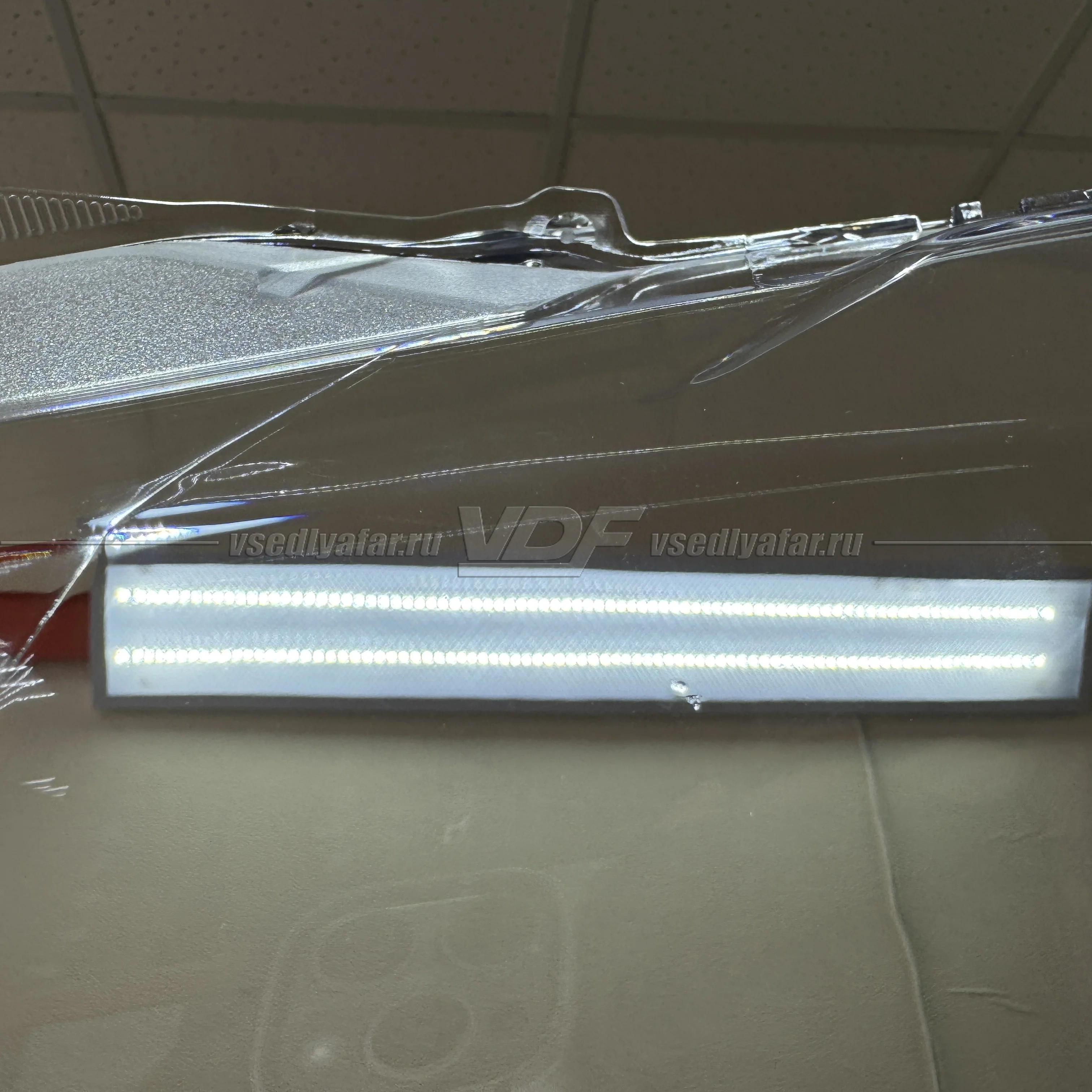 Уцененное стекло для фары Mazda CX-5 KE (2011-2015) Левое №3