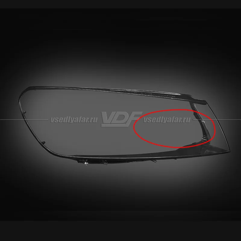 Уцененное стекло для фары Volkswagen Touareg (2014-2018) v2 Правое №3