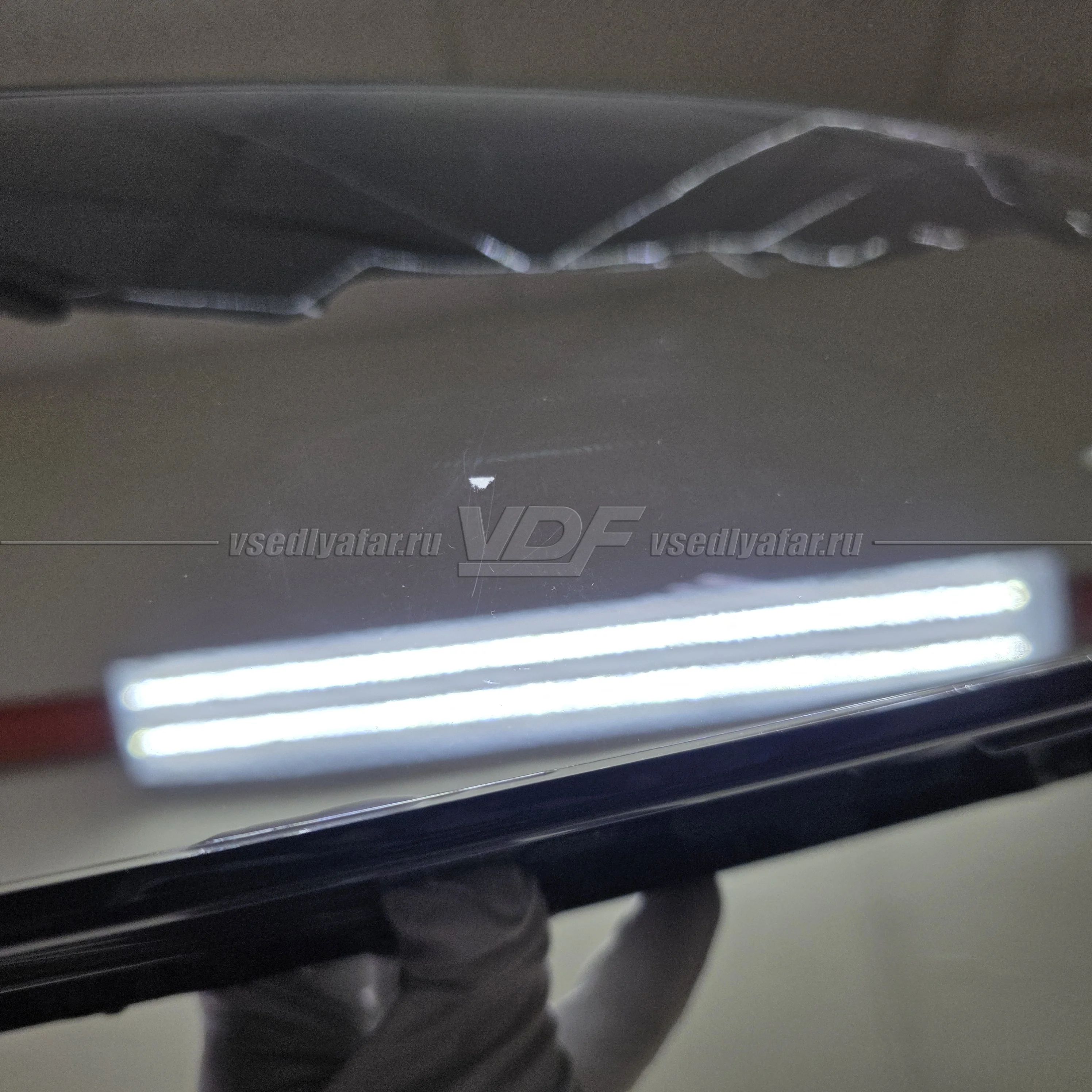 Уцененное стекло для фары Audi Q7 (2015-2020) Левое №2