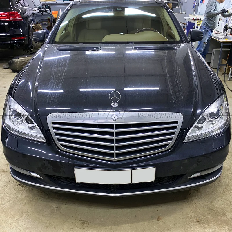 Стекло для фары Mercedes W221 (2009-2013) Рестайлинг Правое