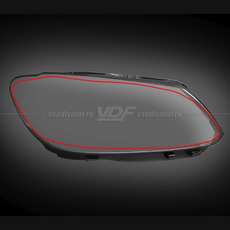 Уцененное стекло для фары Volkswagen Touran (2010-2015) Правое №4