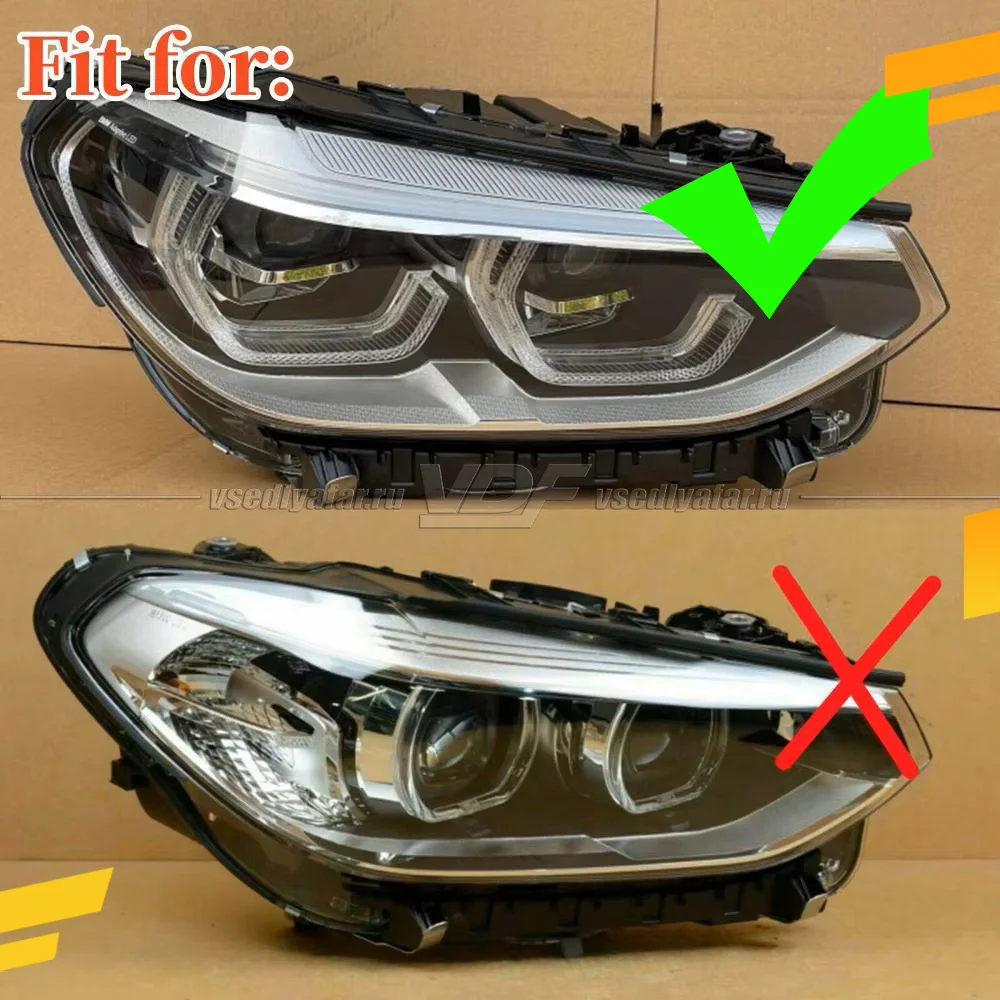 Комплект плат маркера BMW X3 G01 2017-2021 VDF-Light Цвет: Янтарный