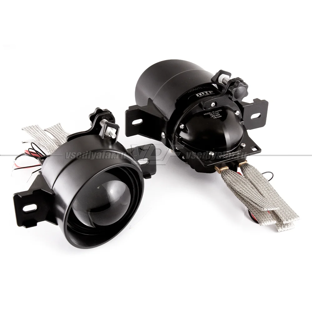 Бисветодиодные линзы в противотуманные фары MTF Light серия ABSOLUTE VISION 5500К Nissan/Infiniti FL44K55N