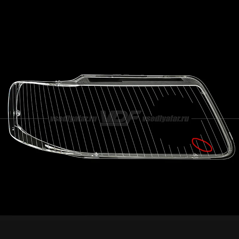 Уцененное стекло для фары Audi A3 8L (2000-2003) Правое №1