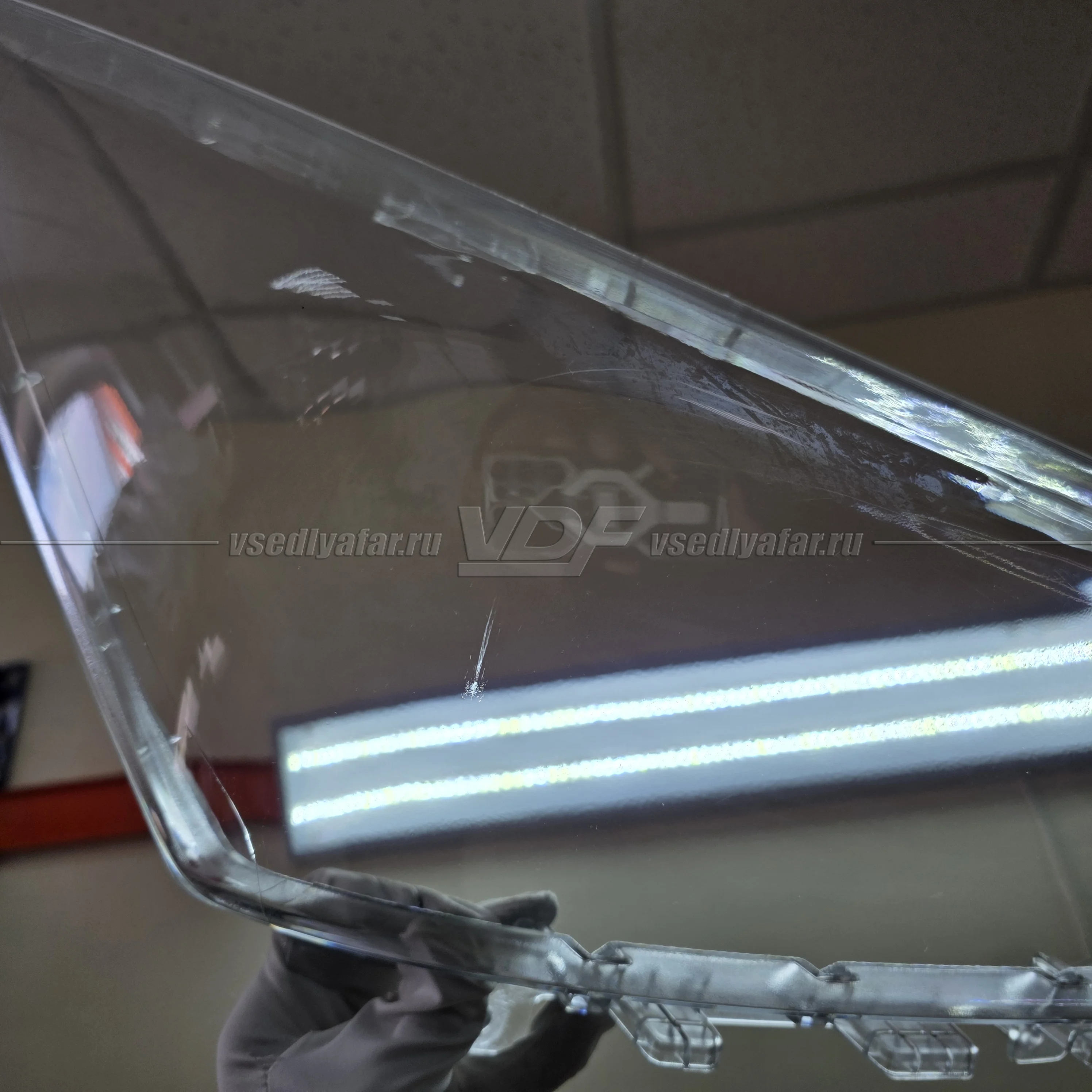Уцененное стекло для фары Hyundai Creta (2015-2021) Правое №4