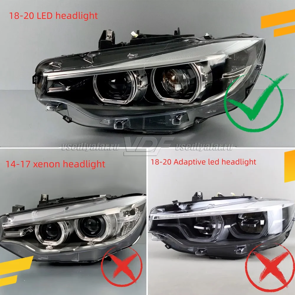 Комплект плат маркера BMW M3/M4 F32-F36 2017-2020 LED VDF-Light Цвет: Лимонный