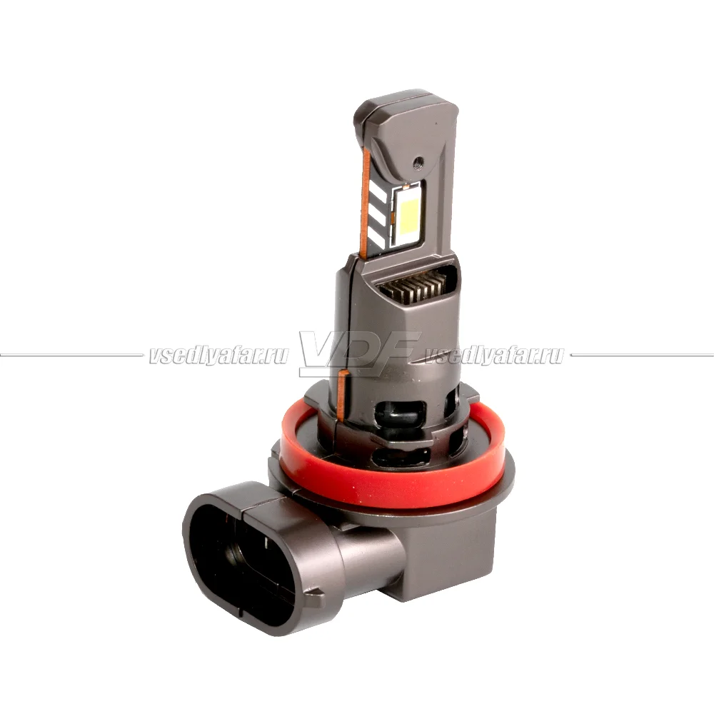 Светодиодные лампы MTF Light IMPRESS H11/Н8/Н9/Н16 6000K 12V, 21W, 2шт, HT11K6